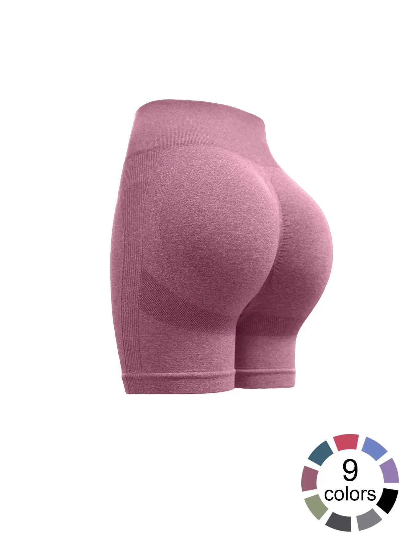 Women'S High Waist Workout Stretch Shorts Butt Lifting Tummy Control Ruched Booty Smile Yoga Short Pants High Waisted Shorts Athletic Wear Shorts Sport Shorts