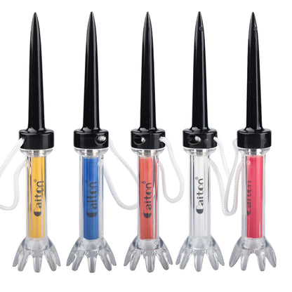 5Pcs Golf Tee,With Magnetic Plastic Golf Tee, 3 Sizes (79Mm/85Mm/90Mm), 360Degree Bounce New Gift,Golf Training Practice